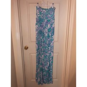 Lilly Pulitzer empire waist XS maxi dress